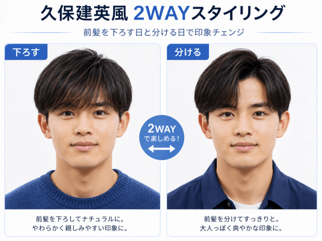 久保建英風2WAYマッシュのセットイメージ画像