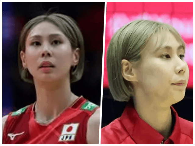 和田由紀子選手の髪色とボブのシルエット比較