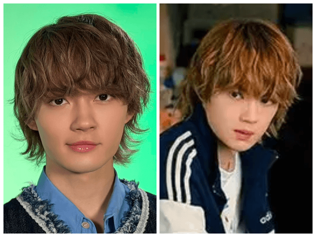 君の好きは無敵で佐野勇斗が披露したマッシュウルフの確認ポイント:前髪の長さ、トップの丸み、毛束の隙間